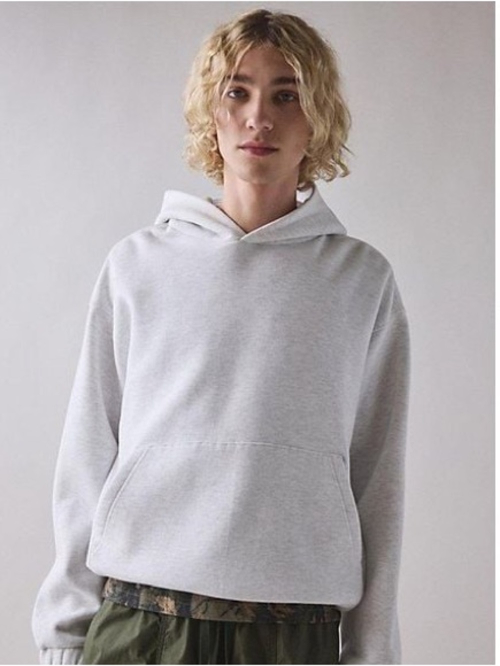 Men’s Standard Cloth Gray Jump Shot Hoodie Sweatshirt SZ M Pre-owned EUC